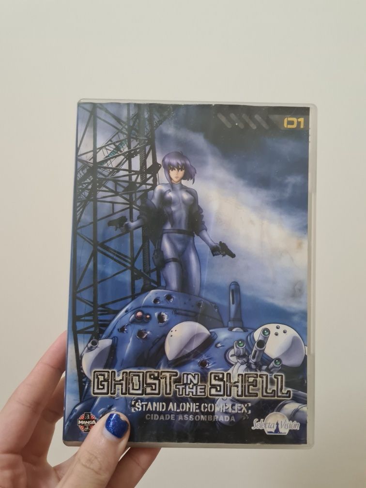 Ghost in the shell - DVD com primeiros 5 episódios