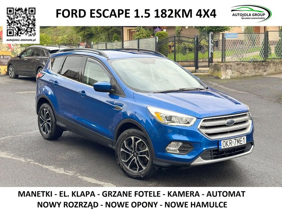 Ford Kuga Wersja SE * 4x4 * Automat * Nowy rozrząd * Nowe hamulce * Nowe opony *