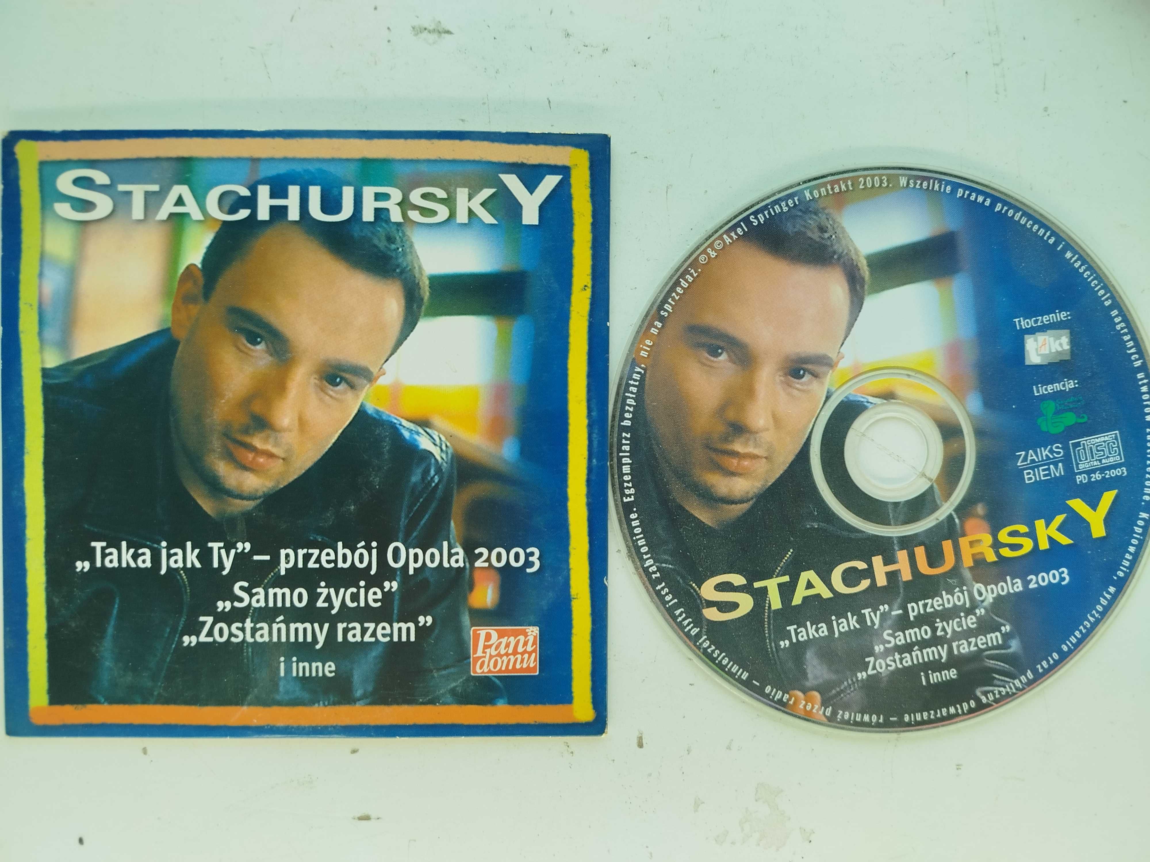 Stachursky Taka jak Ty Samo życie Zostańmy razem rock pop