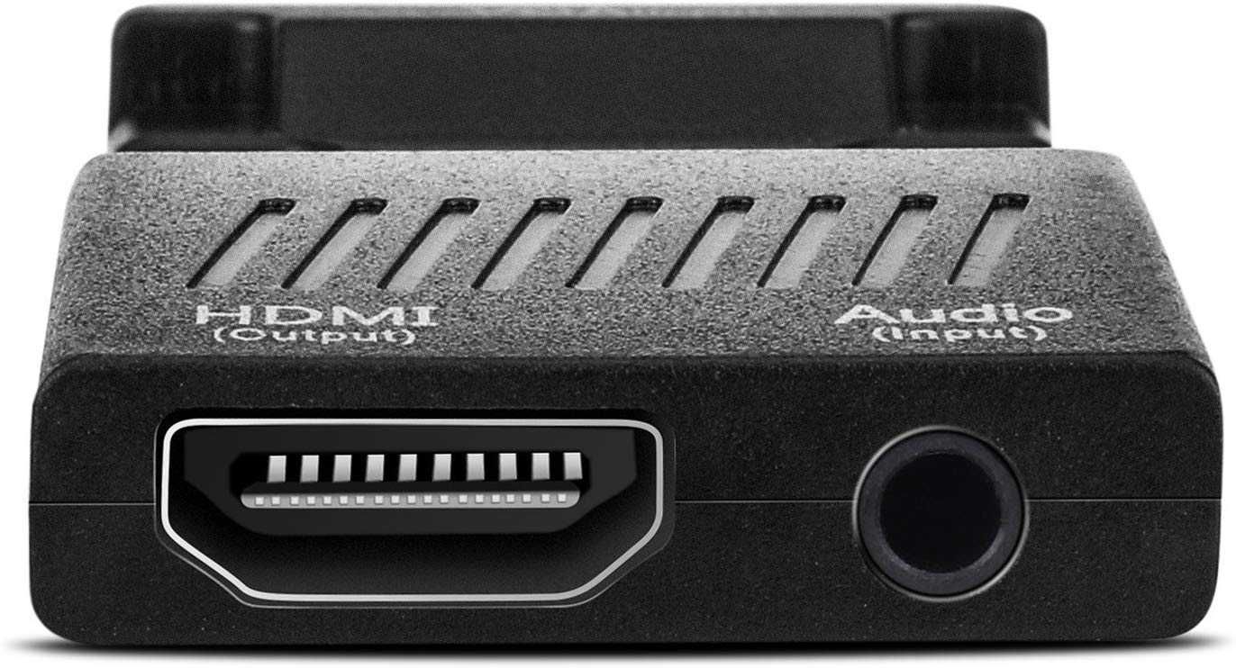 Adapter Konwerter VGA D-SUB do HDMI + Audio Dzwięk