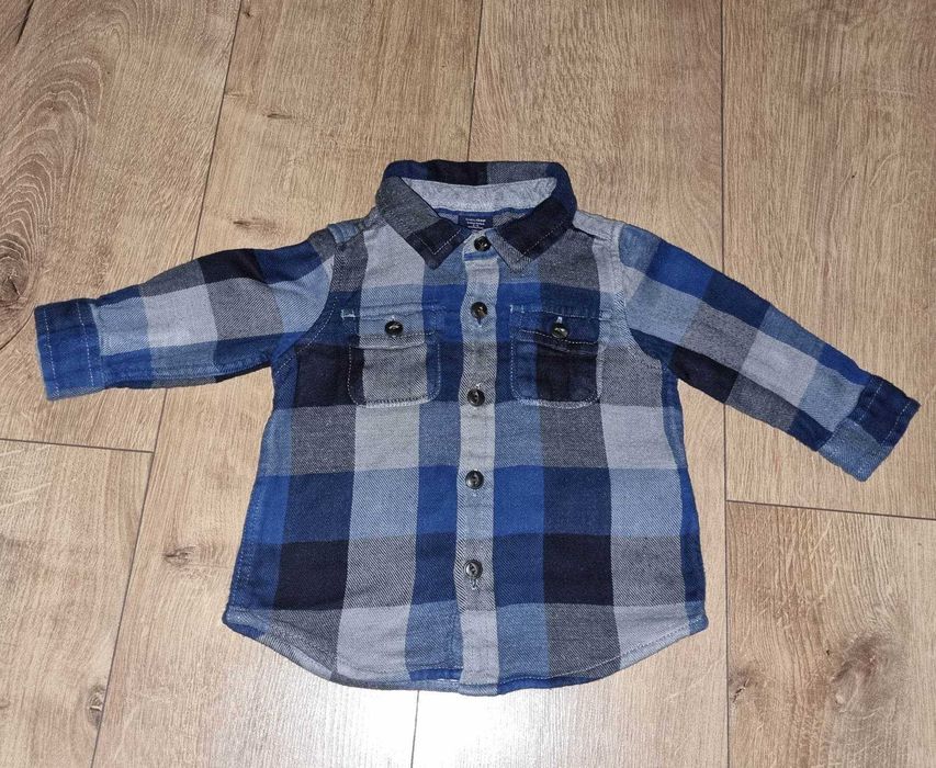 Elegancka koszula marki Gap 6-12 miesięcy