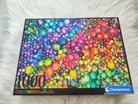 Puzzle 1000 elementów, Clementoni colorboom collection, raz ułożone