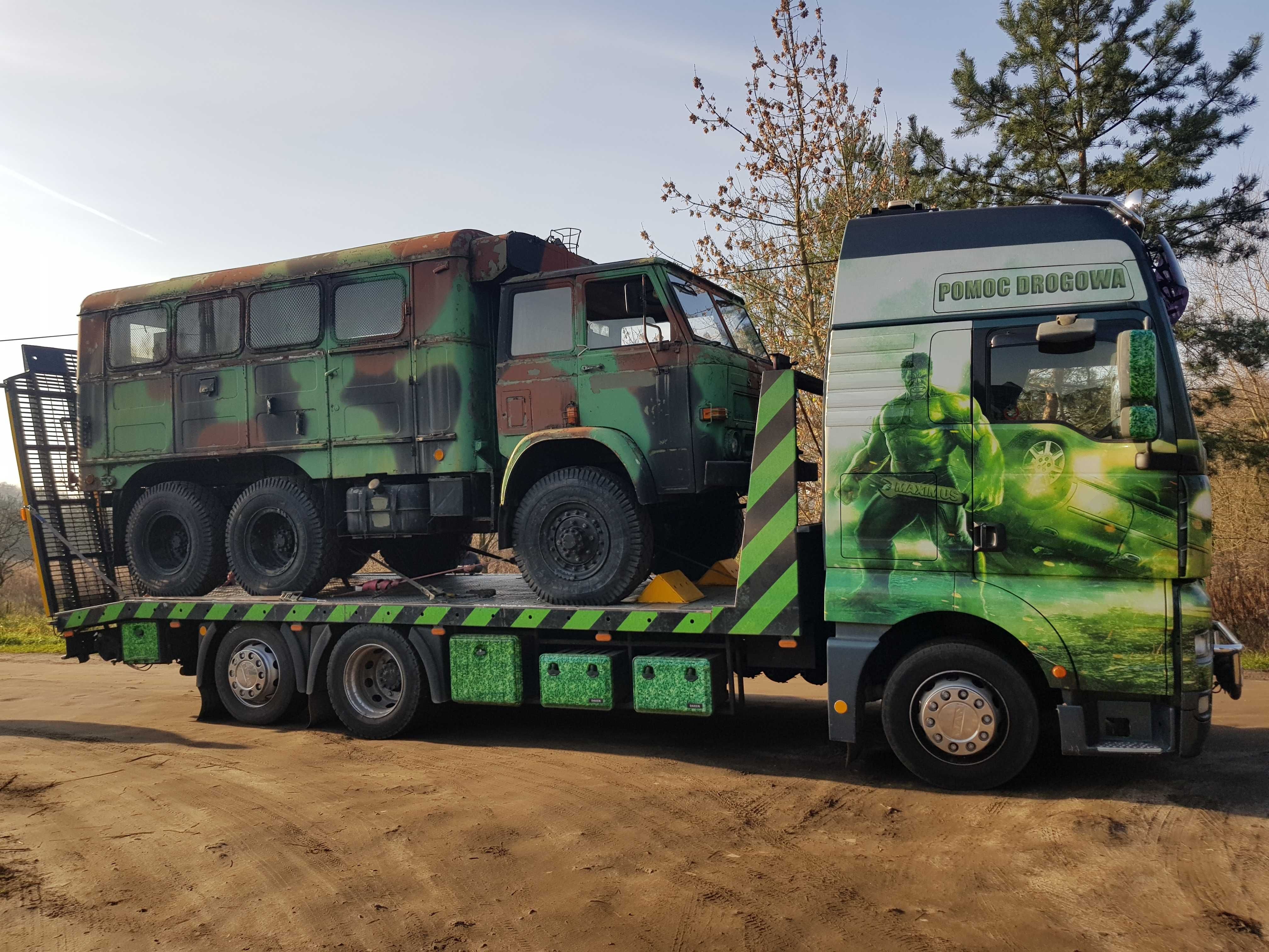 pomoc drogowa laweta autoholowanie 24H,holowanie,TIR,bus,osobowe