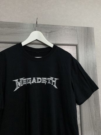 Megadeth merch tee / футболка рок мегадед мерч