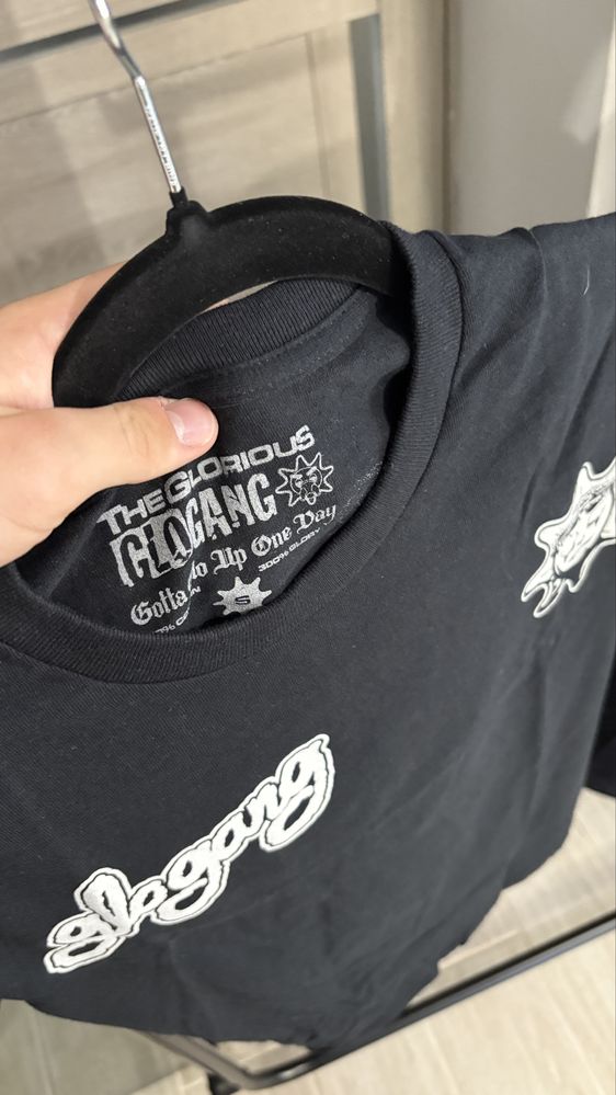 Glo gang black tee chief keef футболка тишка