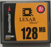 Карта памяти compactFlash 128 мв