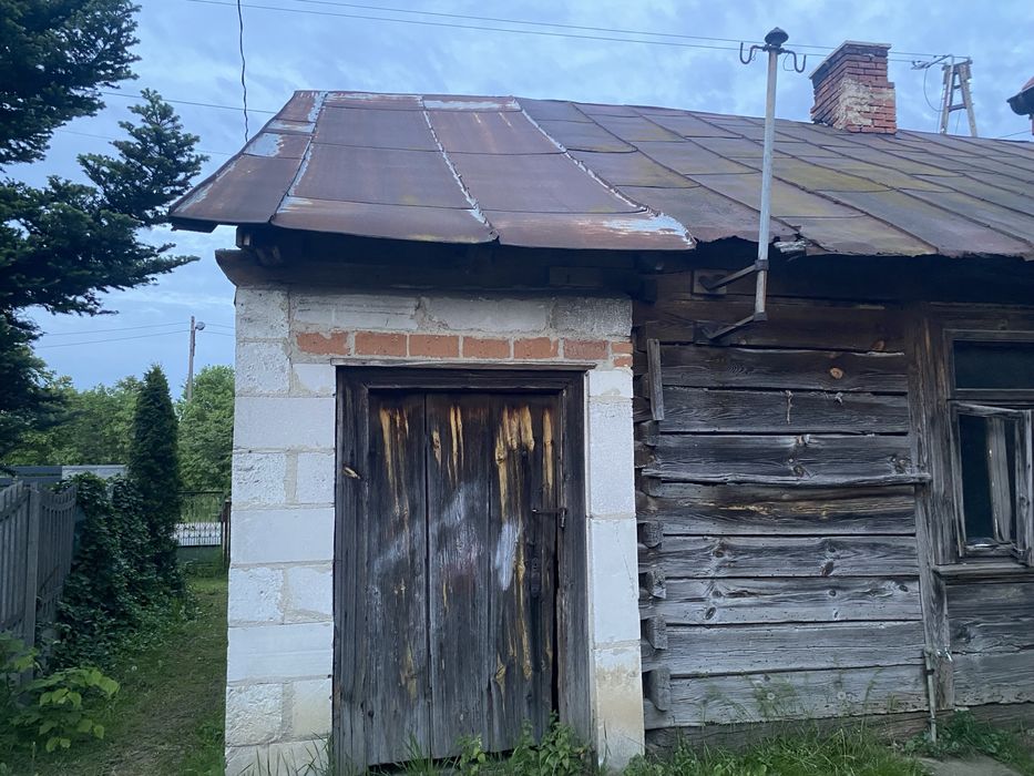 Dom drewniany do rozbiórki