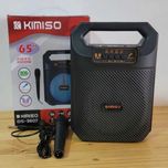 Активная блютуз колонка караоке KIMISO с микрофоном