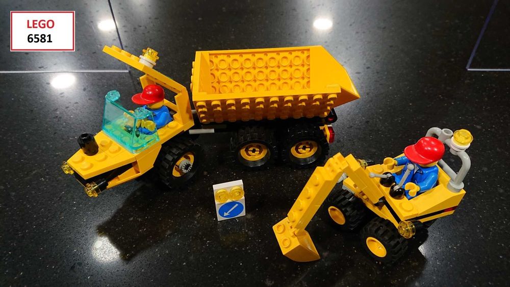 Lego CITY Classic: 6634; 6652; 6678; 6532; 6581; 6481; 6656