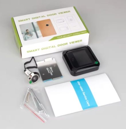 Campainha Digital com Câmara | Olho Mágico Inteligente 2.4” HD