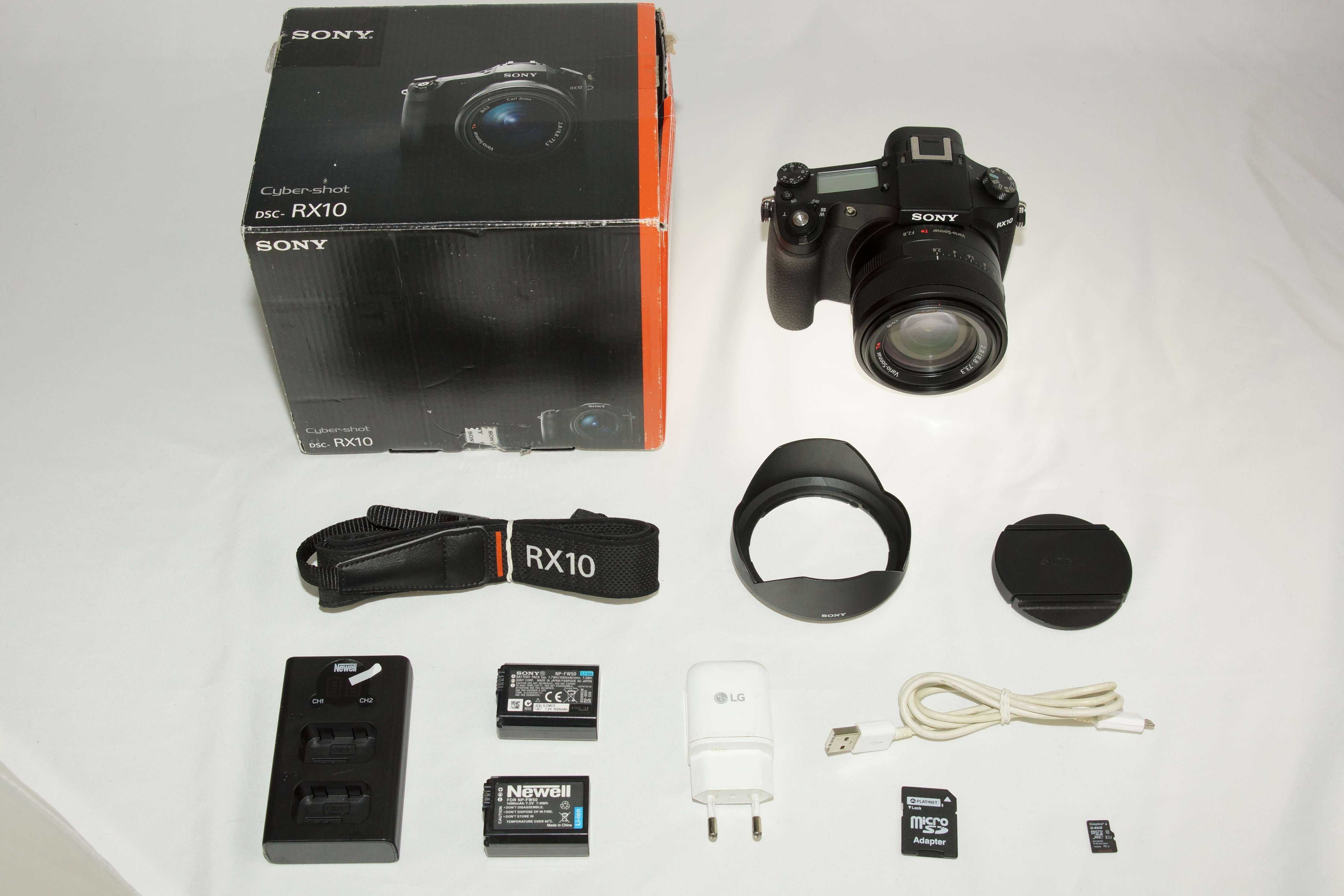 Aparat SONY Cyber-Shot DSC-RX10 20.2Mpx Carl Zeiss T* f/2.8 + 64GB