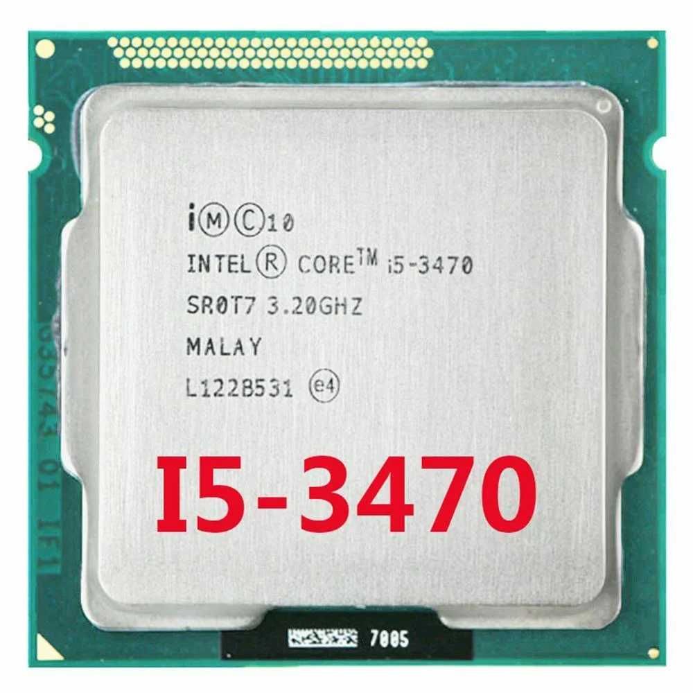 i5-3470 Intel Core 3.2-3.6GHz/6M/77W Socket 1155 Процессор для ПК