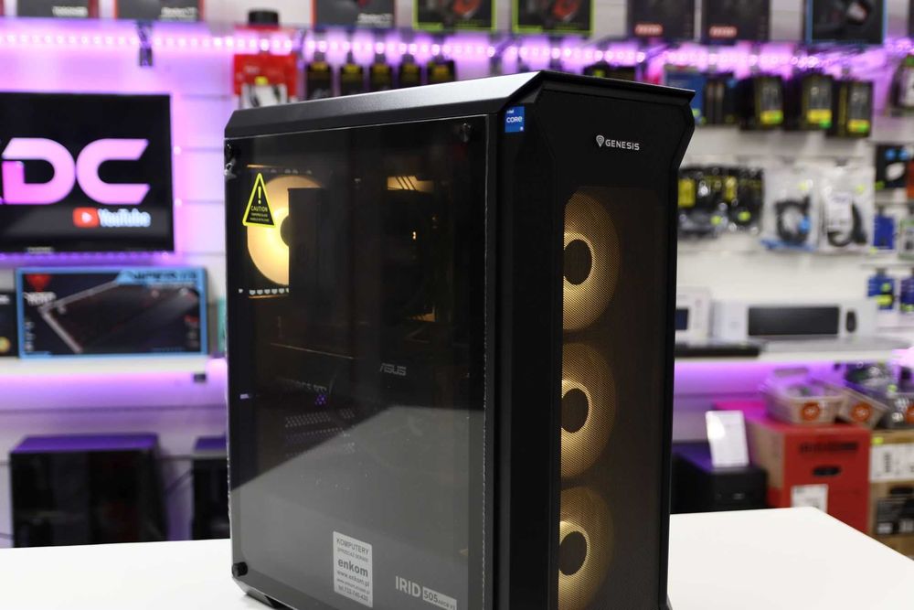 Komputer Gamingowy i5-14400F / RTX 5060 / 32GB RAM / 1TB NVMe / Win11