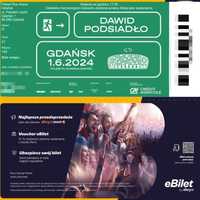 Bilet na koncert Dawida Podsiadło Gdańsk 1.06