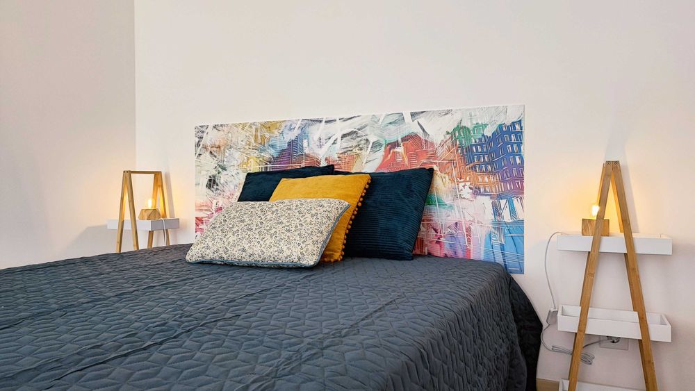 T0 mobilado e equipado Centro Histórico Leiria