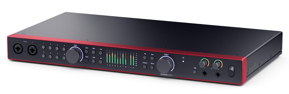 Focusrite Scarlett 18i20 4th Gen – interfejs audio USB