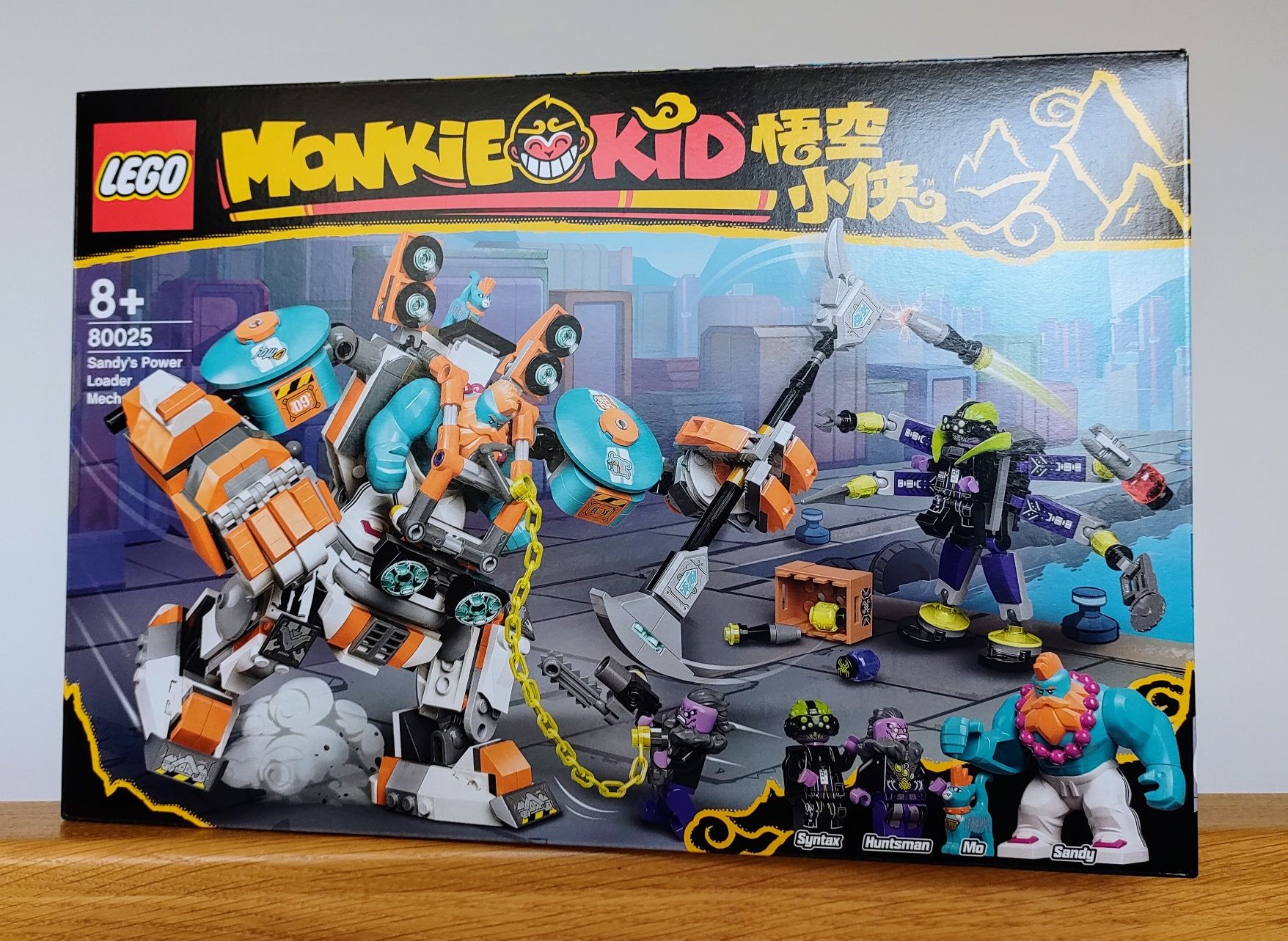 Monkie Kid - Mocarny mech Sandy’ego Lego 80025