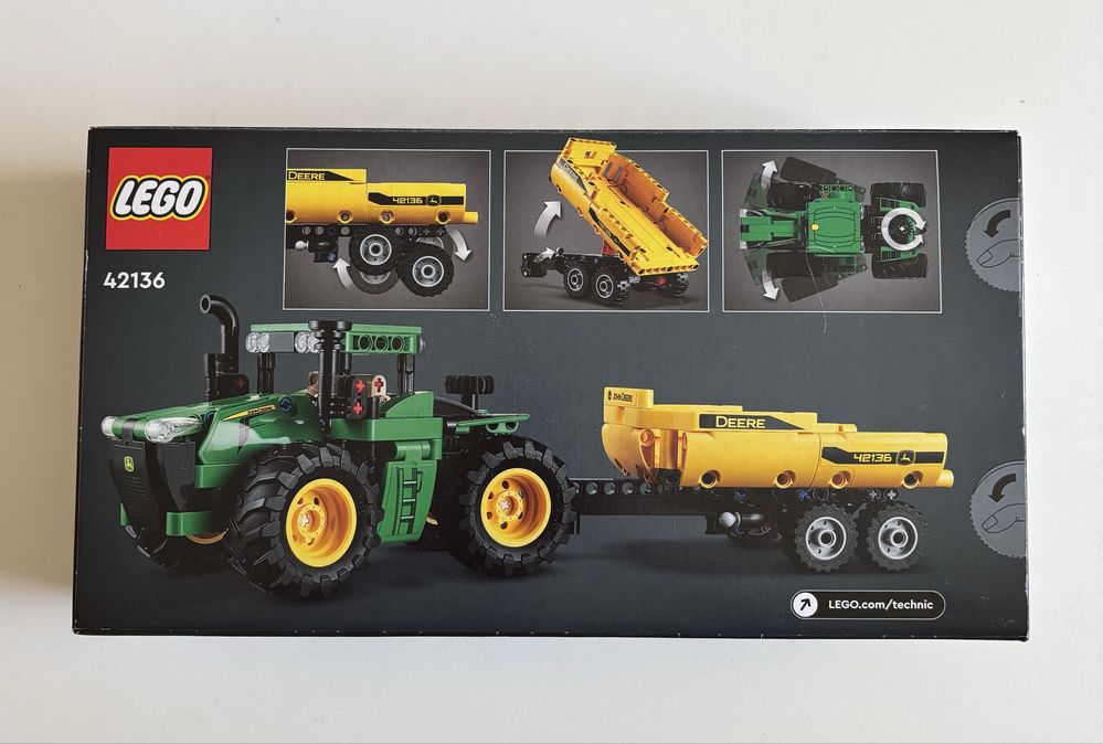 LEGO 42136 Traktor John Deree klocki nowe oryginalne Rzeszów okazja