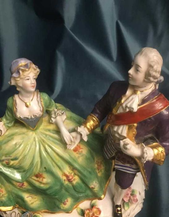 Антикварная статуэтка Мейсен. Конец 18 века