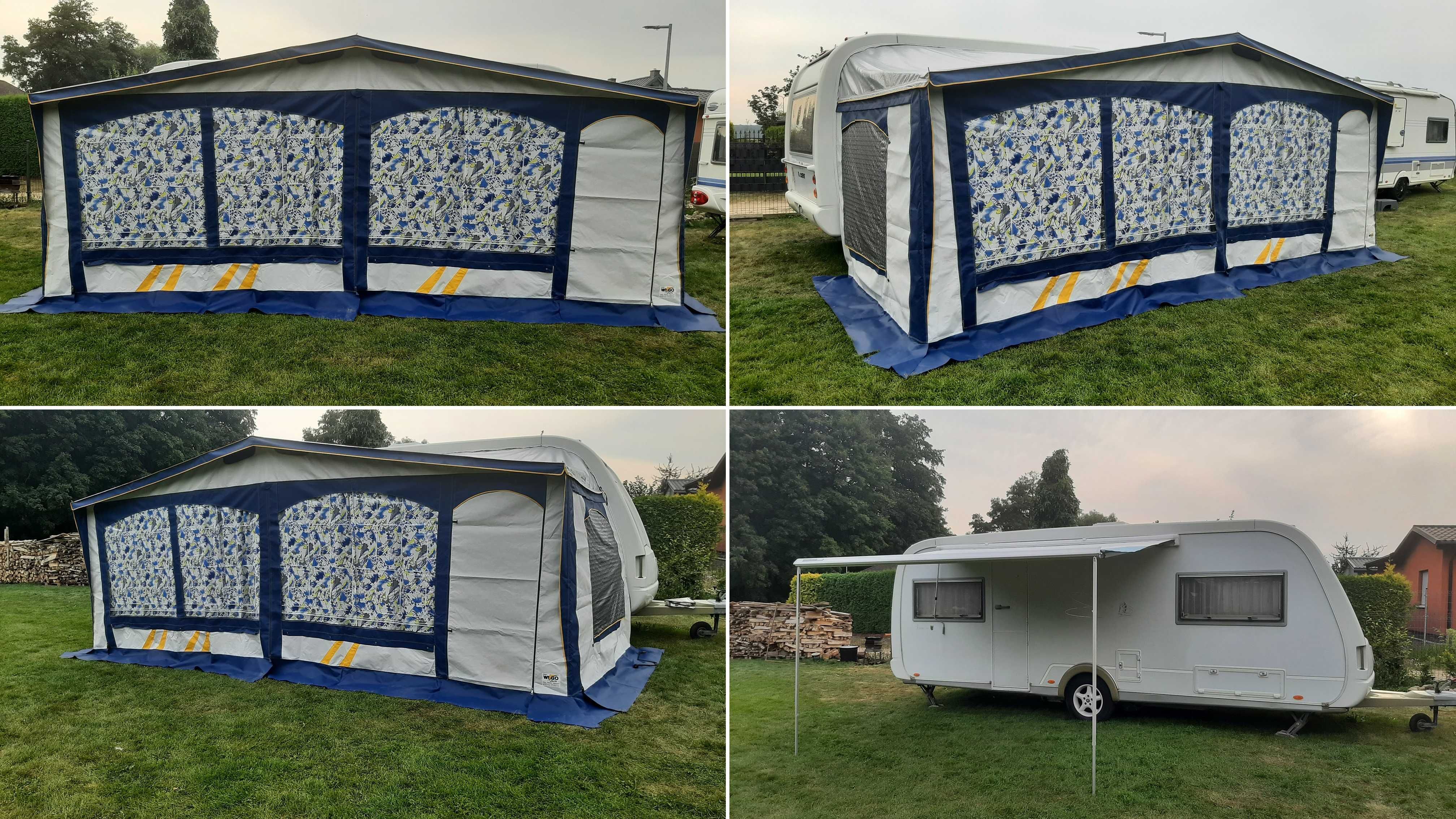 Przyczepa Kempingowa Tabbert 560 HTD+Mover+Markiza+Nowy Przedsionionek