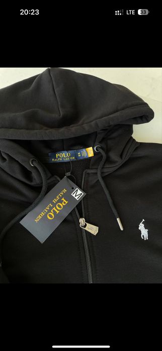 Зіп худі Polo Ralph Laurena замку 1 зип худи поло зіпка зипка
