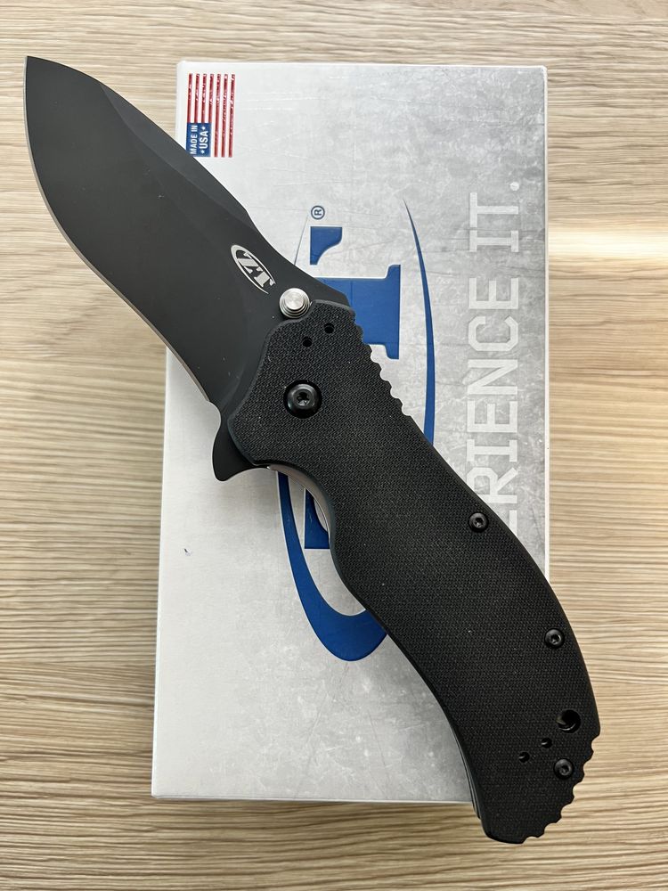 Nóż ZT 0350 BLACK G-10