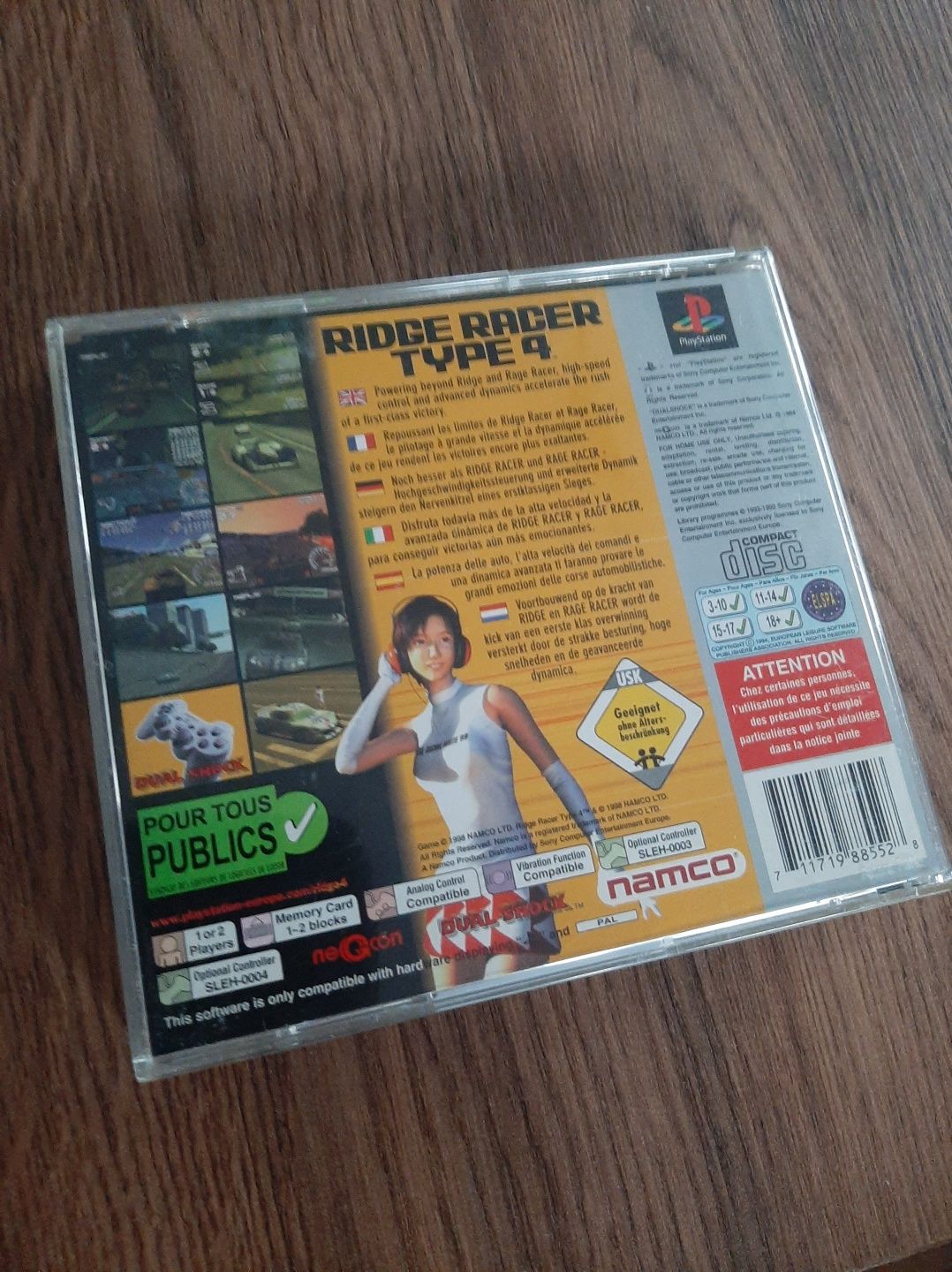 Ridge Racer Type 4 PSX ¥ PS1