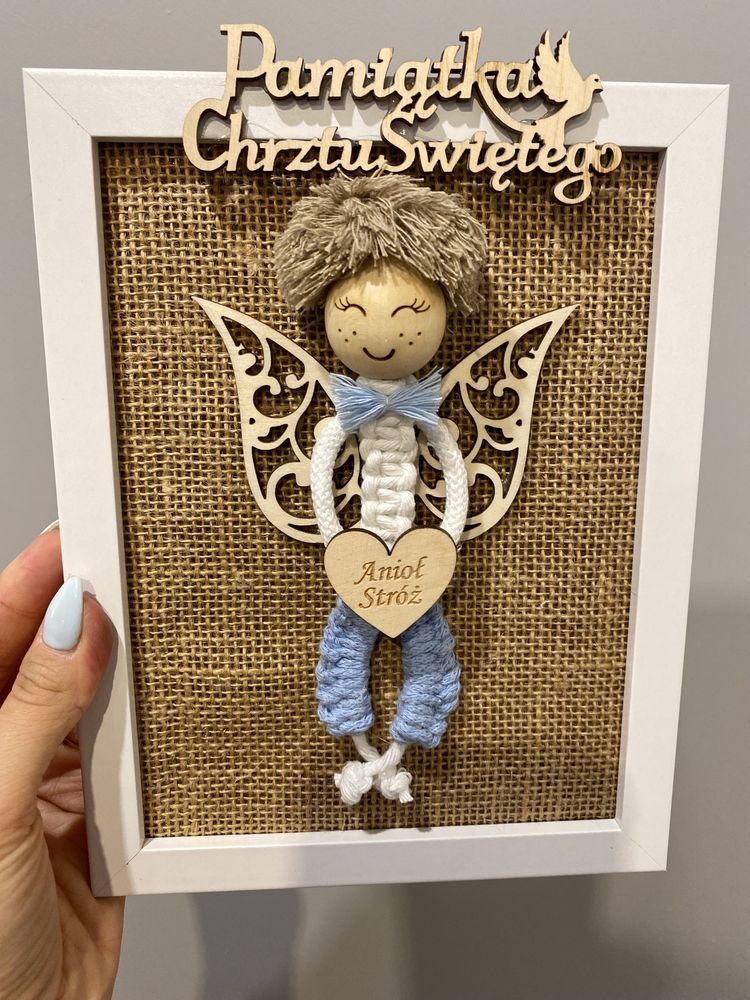 Pamiątka Chrztu Świętego Anioł Stróż