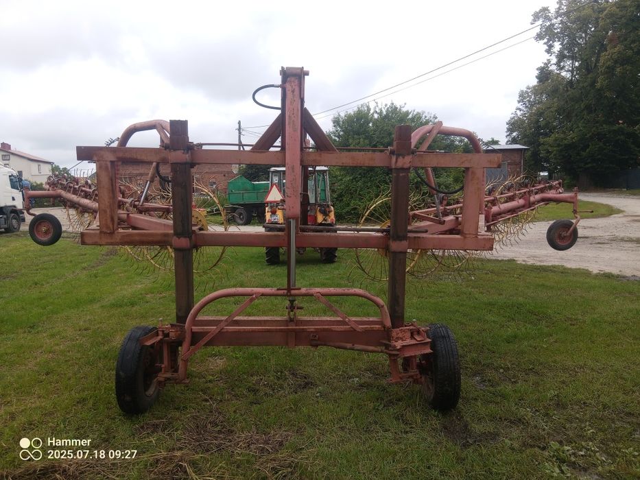 Zgrabiarka 14 gwiazd 8,30m inne maszyny