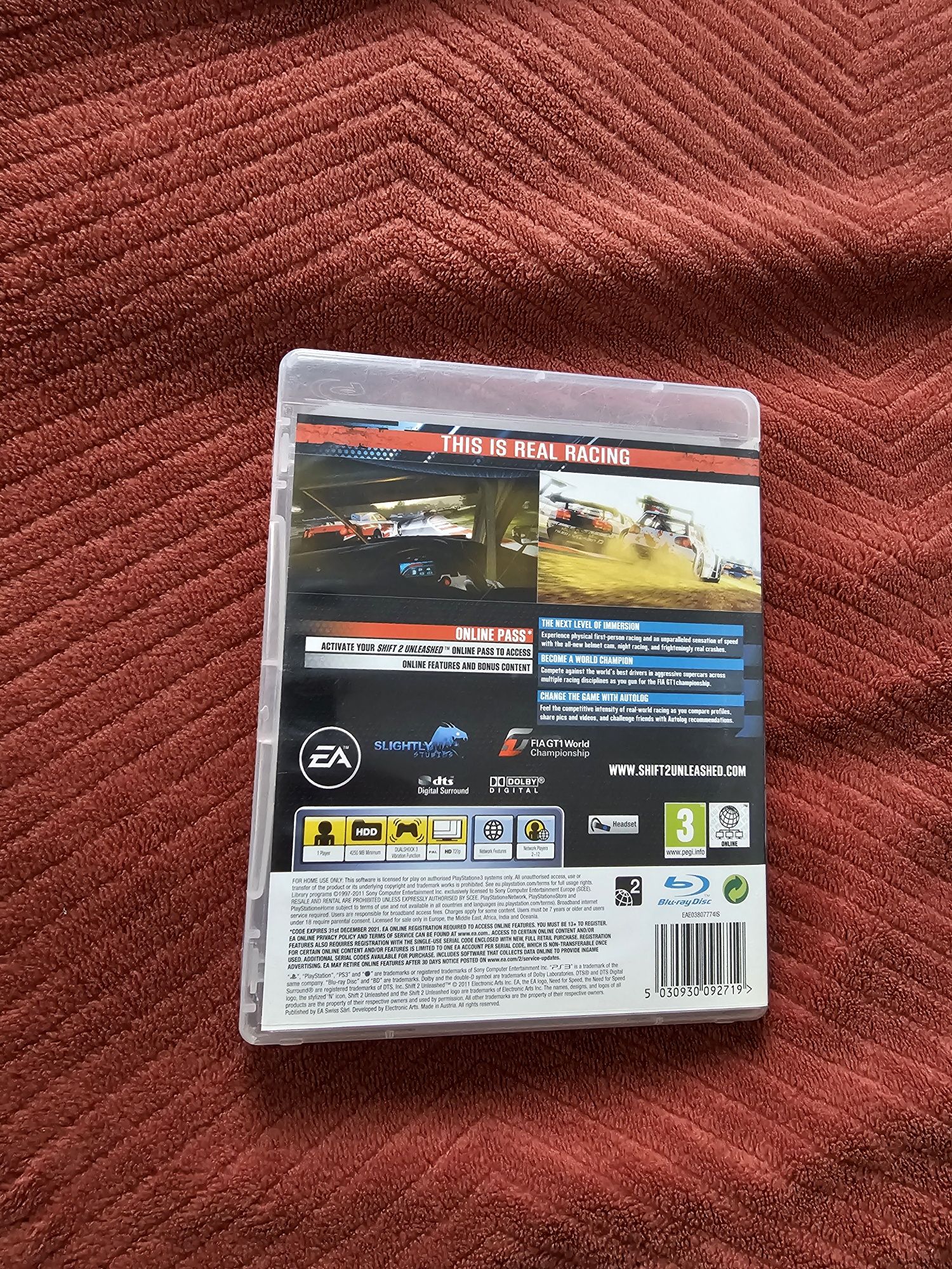 Need For Speed Shift 2 Unleashed PlayStation 3 PS3 gra