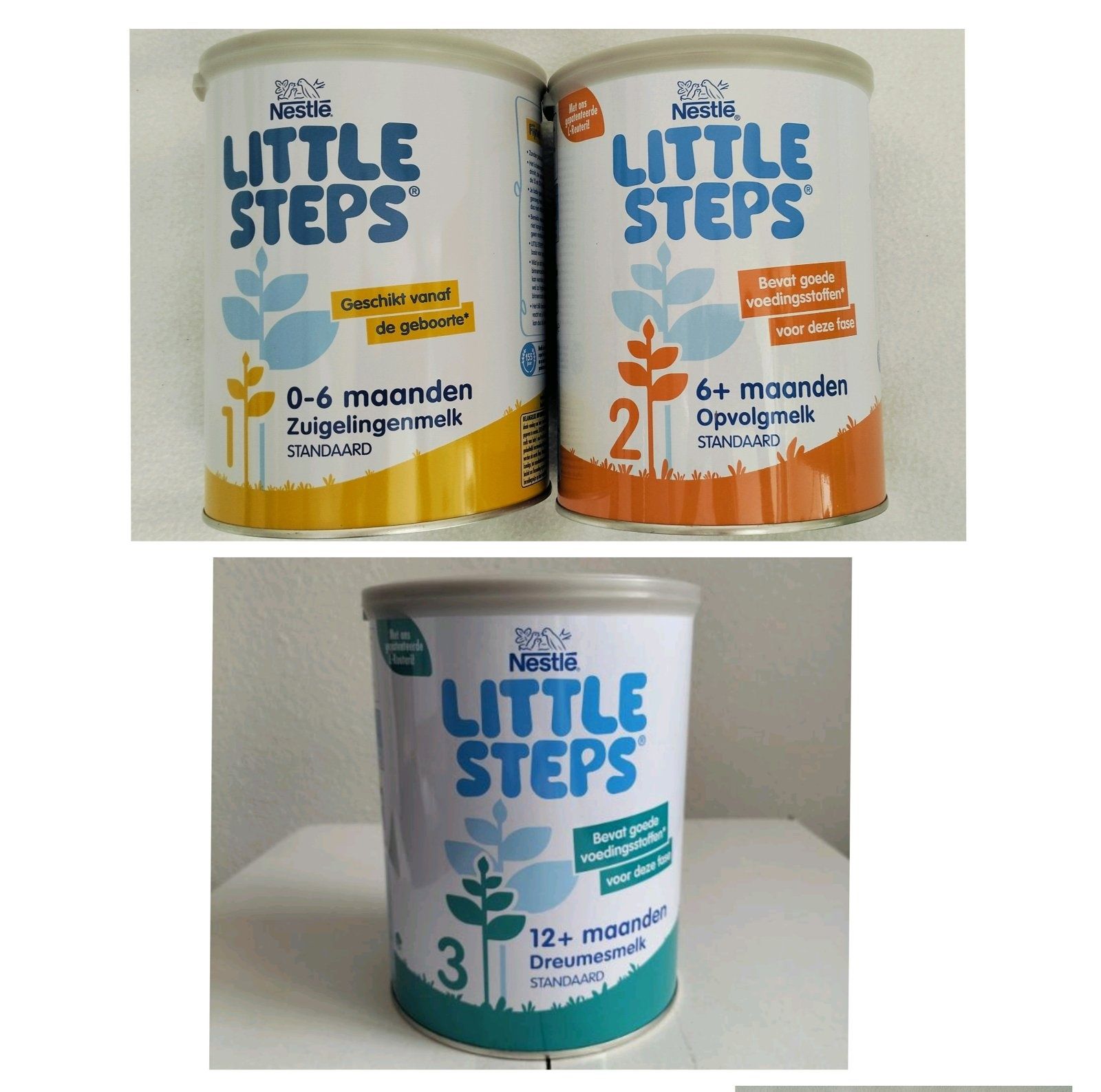 Nutrilon Антирефлюкс 1, Nutrilon Profutura 1, Nestle Little Steps 1