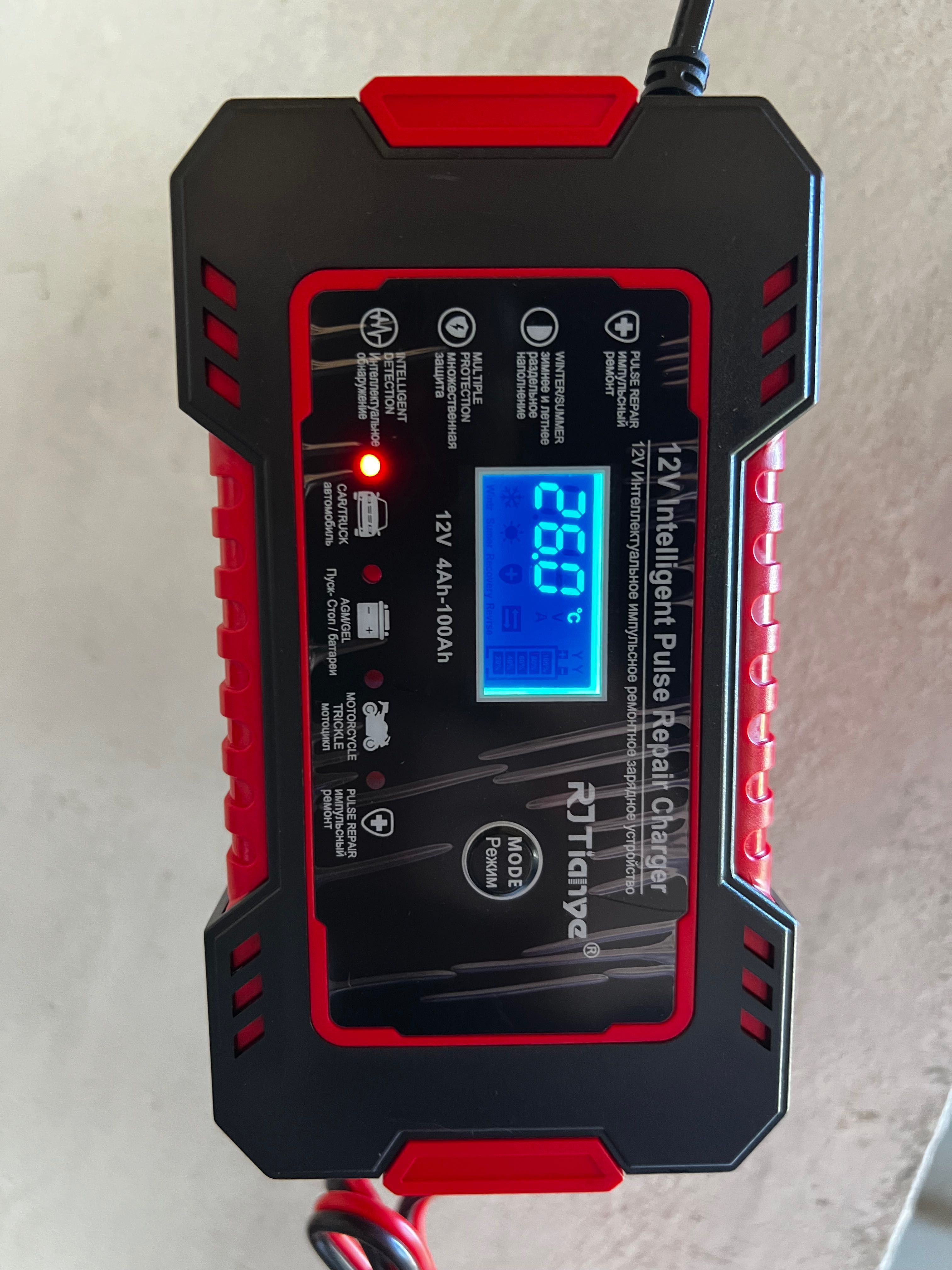 Зарядний пристрій для акумуляторів, зарядка акб, 400А(12V12A / 24V9A)