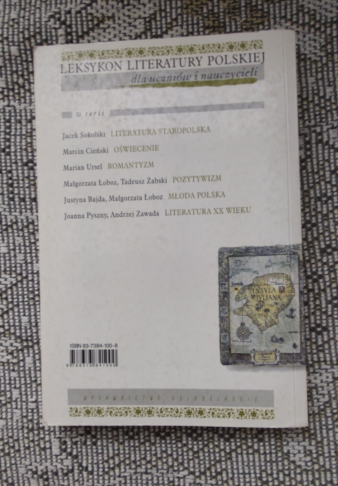 J. Pyszny, A. Zawada "Literatura XX wieku"