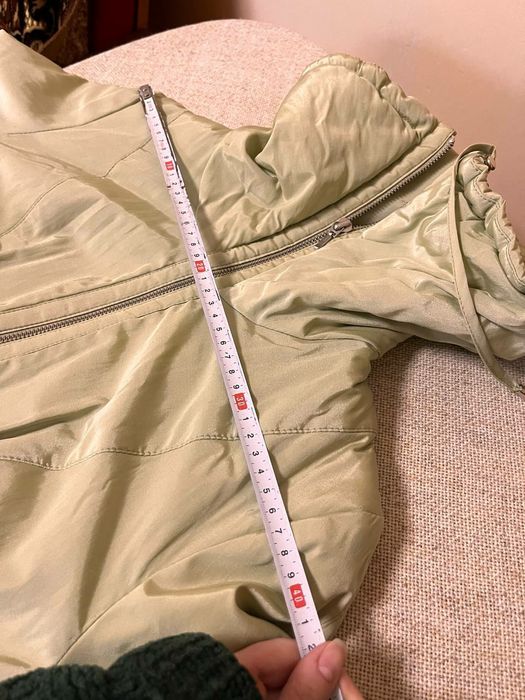 плащ-куртка бірюзового кольору