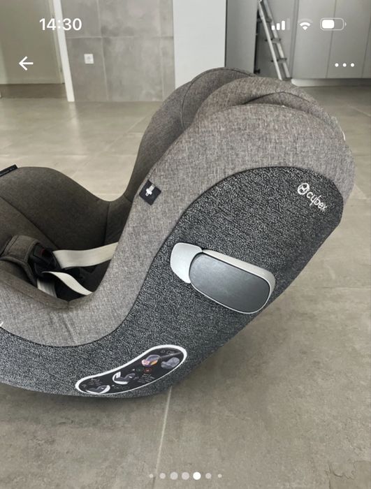 Cybex Sirona Z cinza como nova