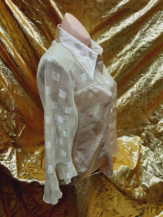 Złota koszula 44 xxl