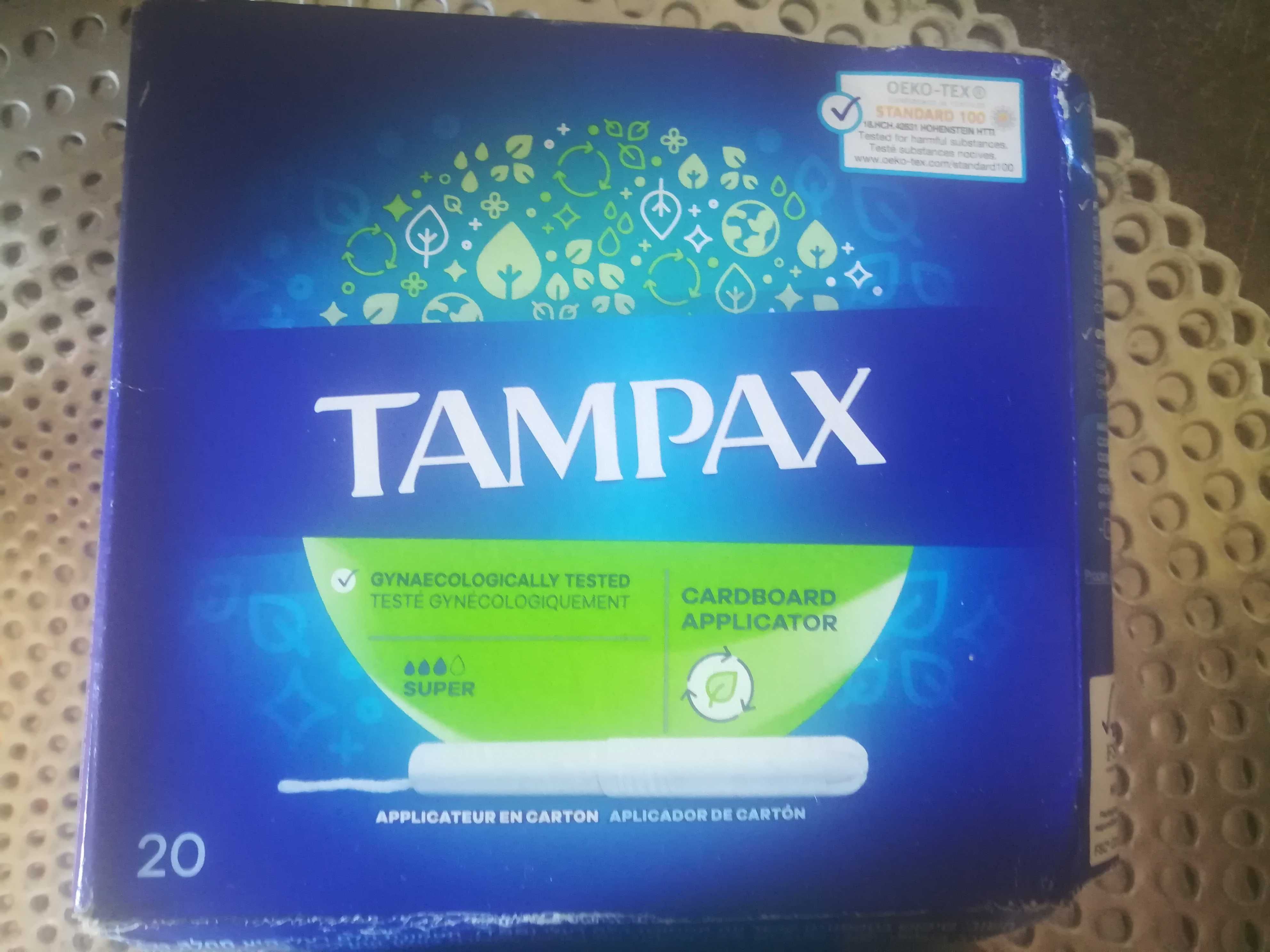 Тапмони Tampax 2 та 3 краплі