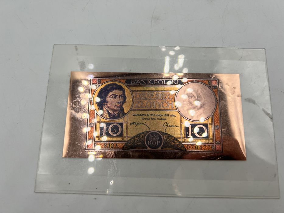 Nowa replika 10zł Tadeusz Kościuszko, Miedź, Dziesięć złotych