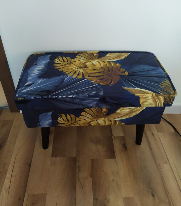 Ławka skandynawska Pufa siedziawka 61 cm schowek NOWA