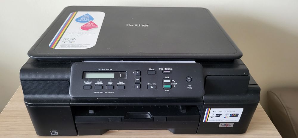 Drukarna ze skanerem Brother DCP J105