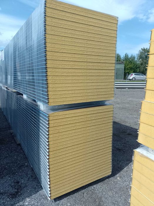 DREWNOPODOBNA! Płyta warstwowa PIR 40mm ścienna, nowa