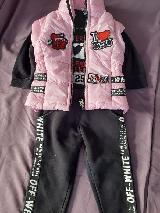 Костюм трійка на дівчинку