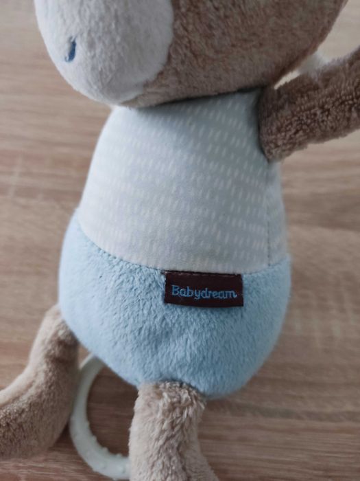 Pluszowy miś z pozytywką dla niemowląt