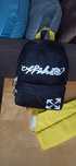 Nowy plecak OFF-WHITE Backpack with Logo black/ white torba torebka