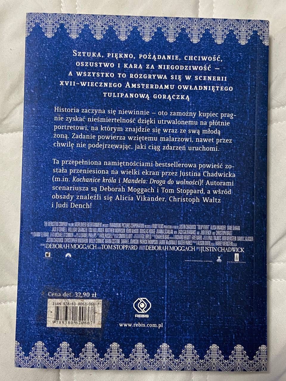 Книга польскою Tulipanowa gorączka Deborah Moggach