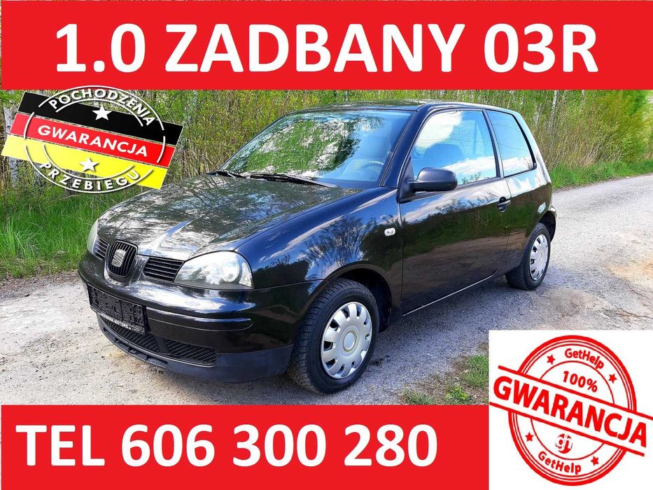 Seat Arosa 1.0 MPi 03R z Niemiec MOŻLIWA REJESTRACJA po opłatach