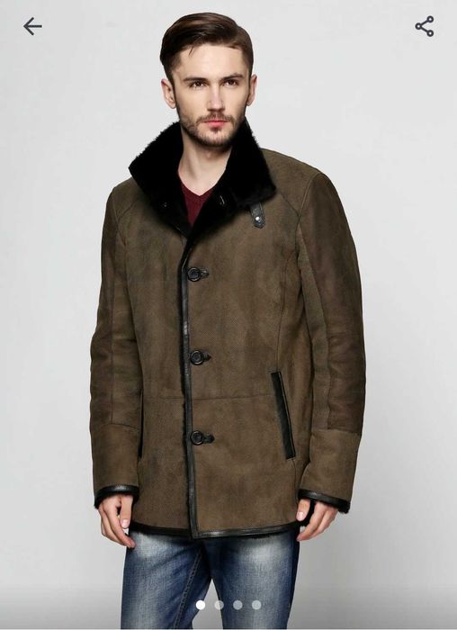 Дублянка натуральна куртка чоловіча