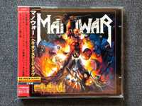 Manowar Hell On Stage Live 2CD Japan Obi