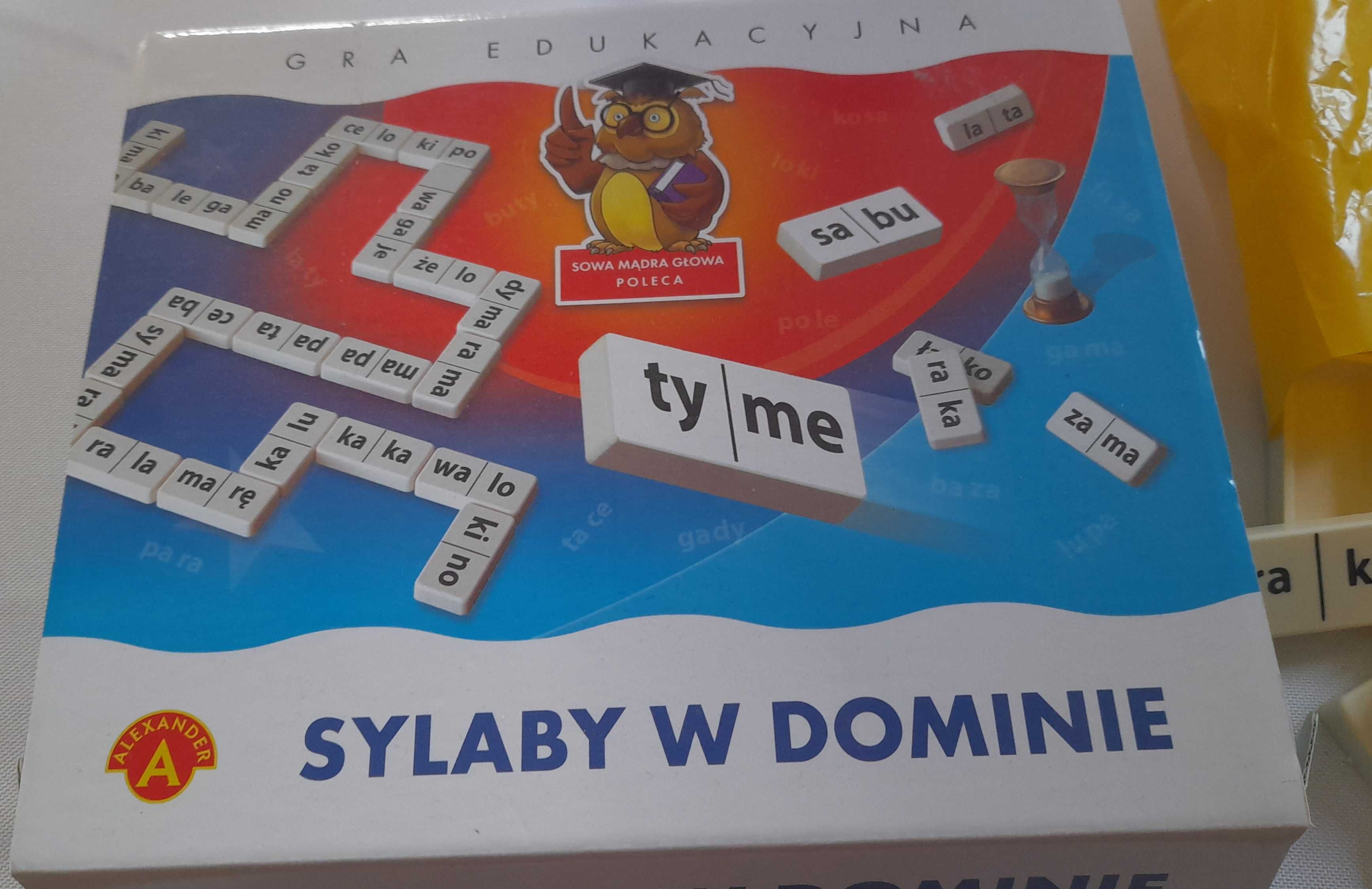 Gra dydaktyczna sylaby w dominie