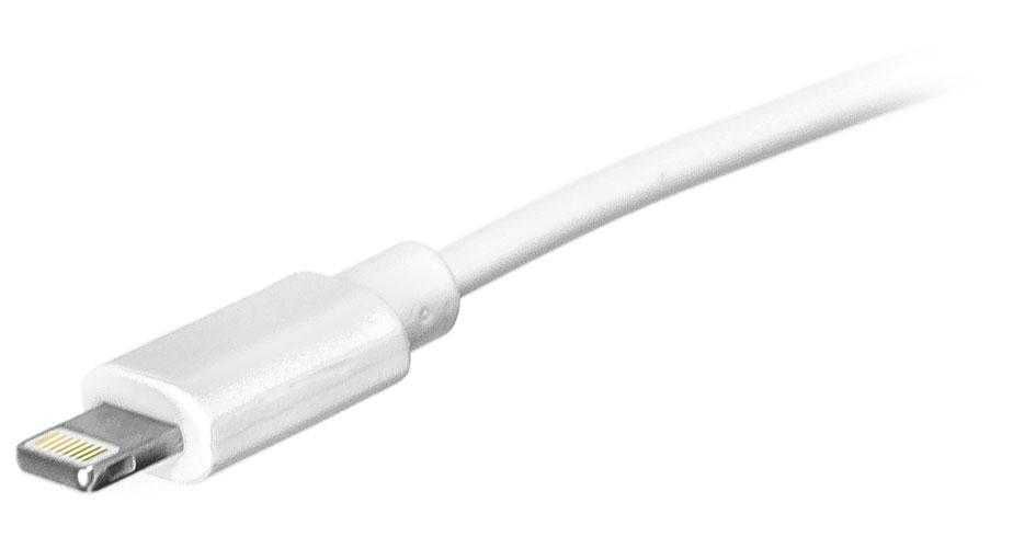 Ładowarka sieciowa do telefonu iPhone Lightning + USB - 2.4 A